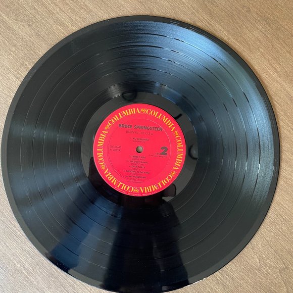 BRUCE SPRINGSTEEN Born In The USA 1984 Columbia, Vinyl LP - Picture 5 of 7